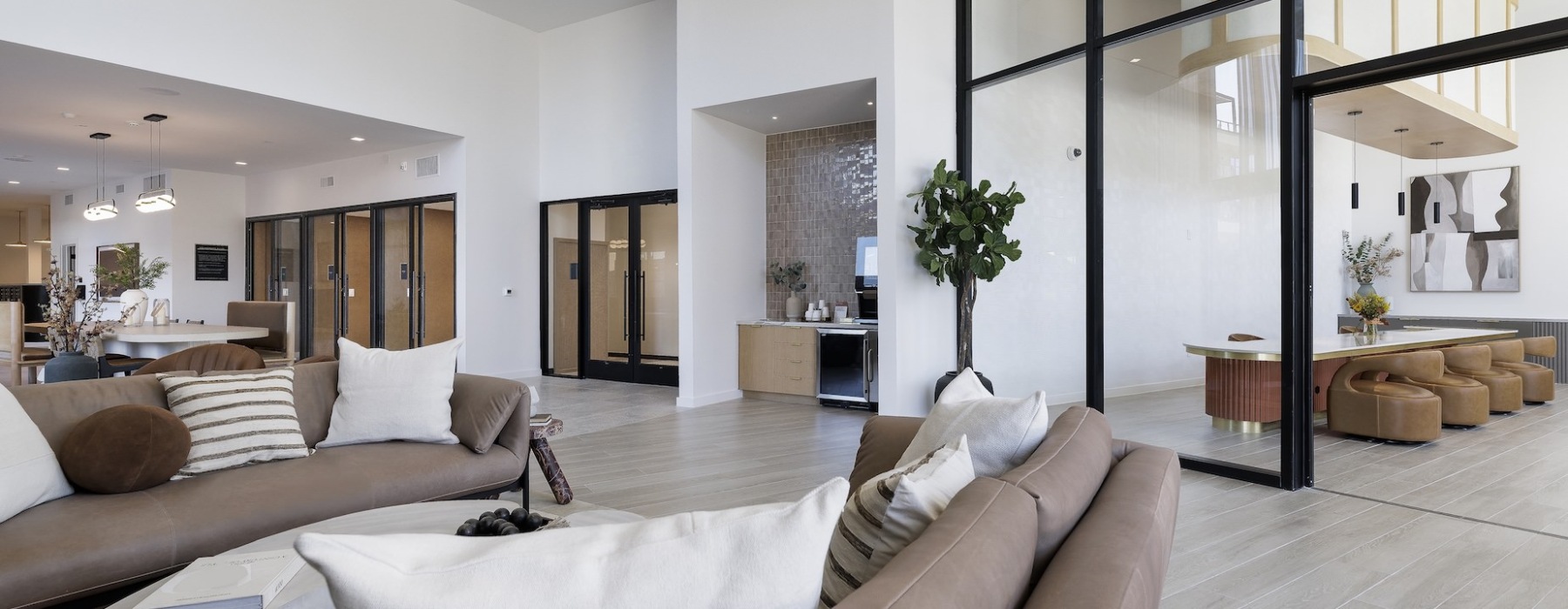 Experience Rivetter Tower clubhouse luxury Austin apartments 